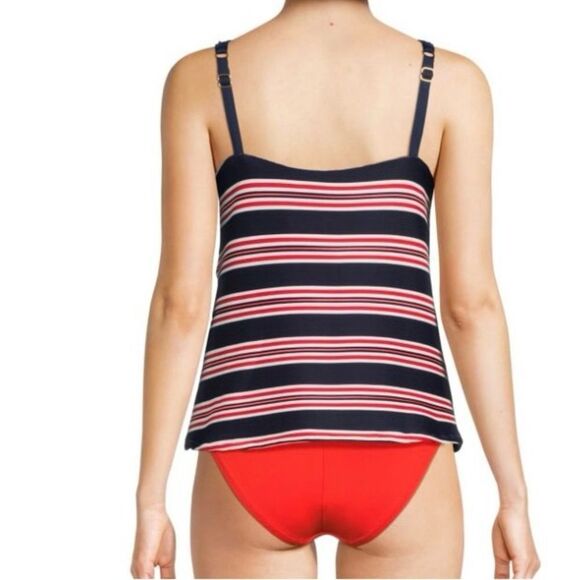 La Blanca NWT Sailor Tankini Top 20W - Picture 3 of 9